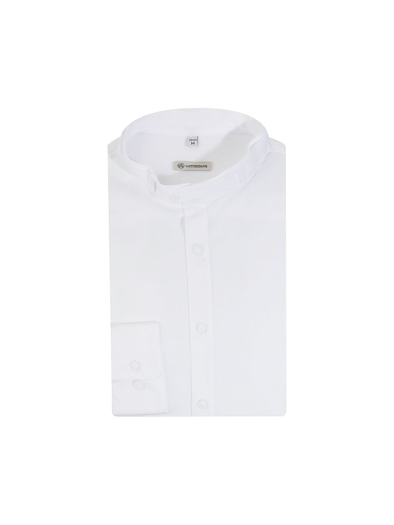 GOTTSEIDANK Trachtenhemd LENZ weiss | XL GOTTSEIDANK Trachtenhemd LENZ weiss | XL von gottseidank
