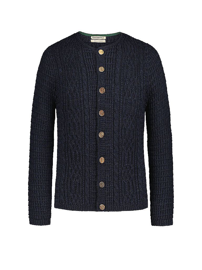 GOTTSEIDANK Trachtenstrickjacke ANTON blau | M GOTTSEIDANK Trachtenstrickjacke ANTON blau | M von gottseidank