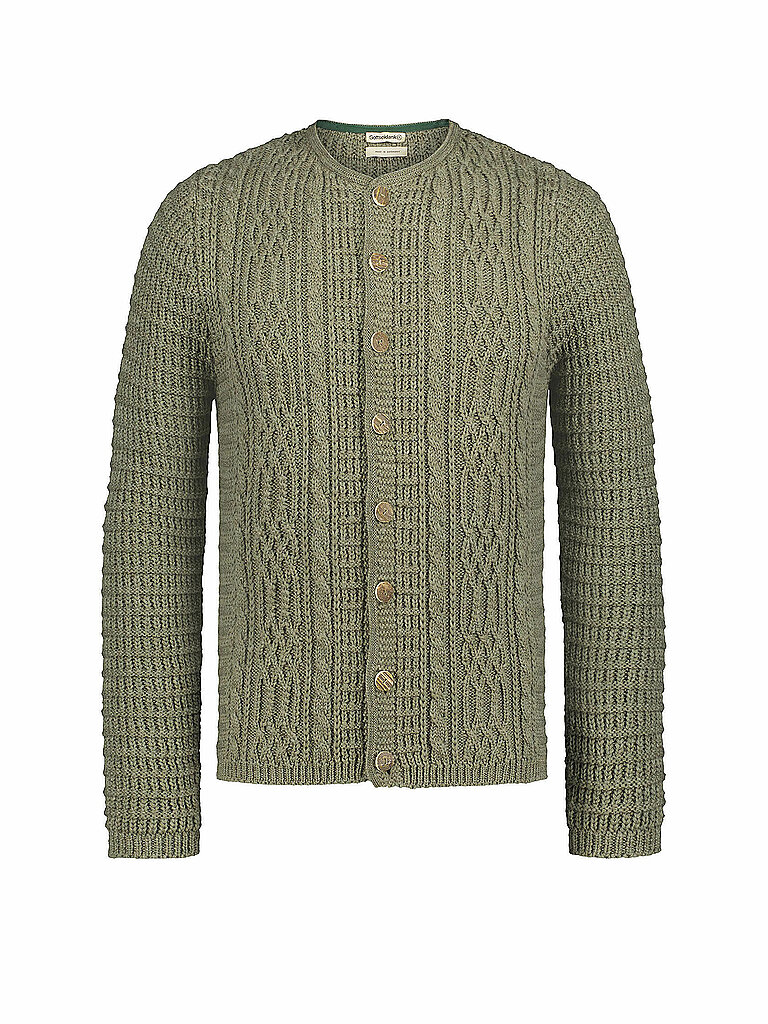 GOTTSEIDANK Trachtenstrickjacke ANTON olive | S GOTTSEIDANK Trachtenstrickjacke ANTON olive | S von gottseidank