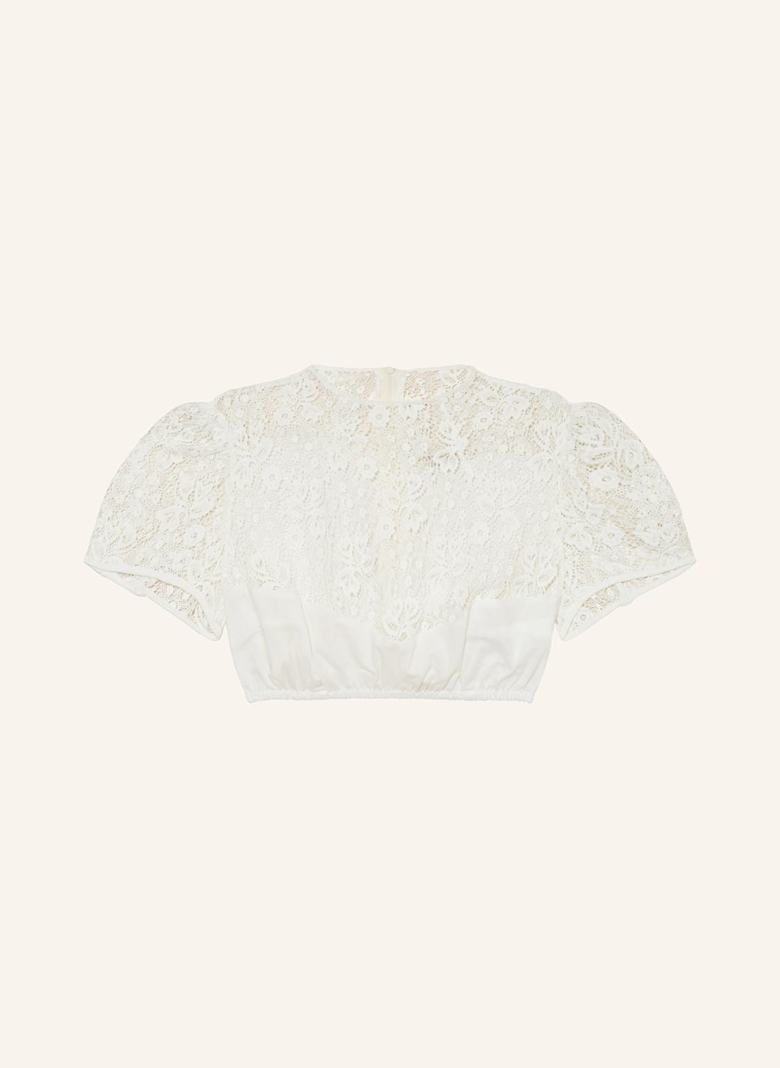 Gottseidank Dirndlbluse Ernesta Mit Spitze weiss Gottseidank Dirndlbluse Ernesta Mit Spitze weiss von gottseidank