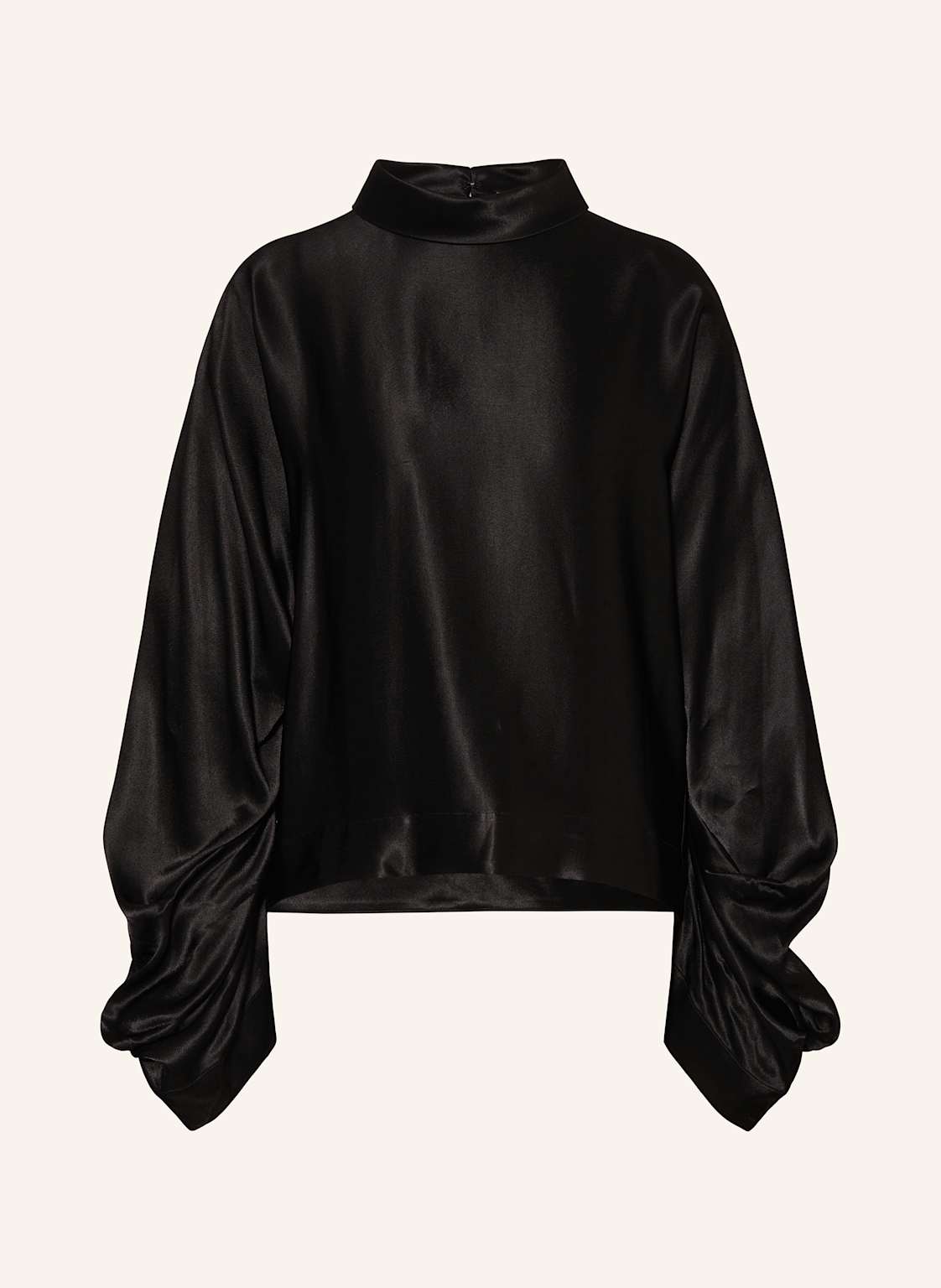Grace Blusenshirt Aus Satin schwarz Grace Blusenshirt Aus Satin schwarz von grace