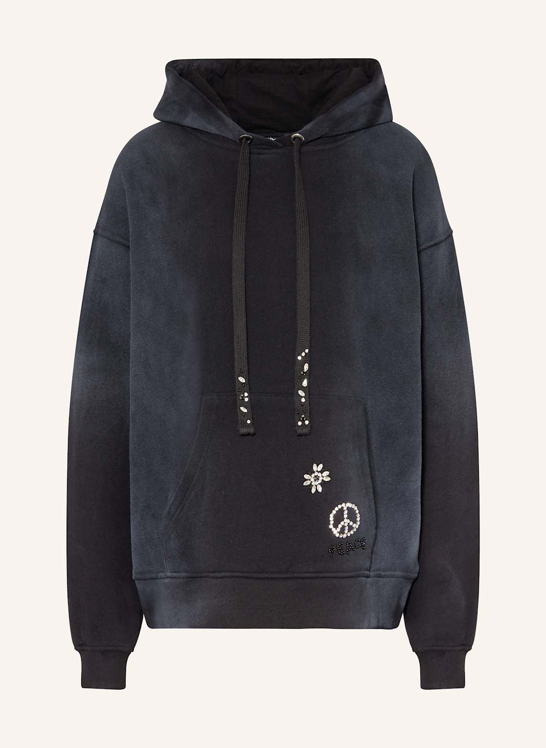 Grace Hoodie Mit Schmucksteinen schwarz Grace Hoodie Mit Schmucksteinen schwarz von grace