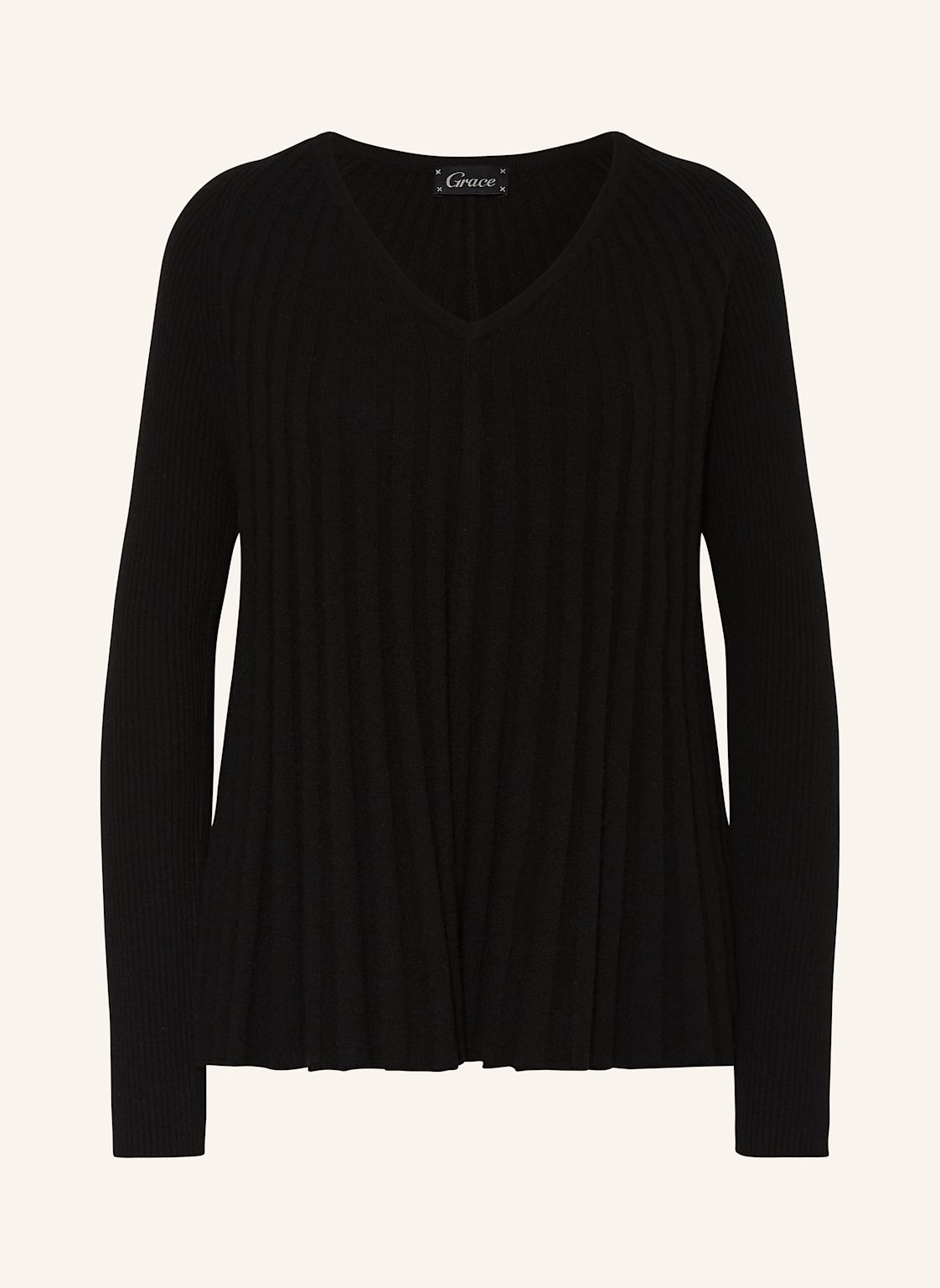 Grace Pullover Mit Cashmere schwarz von grace