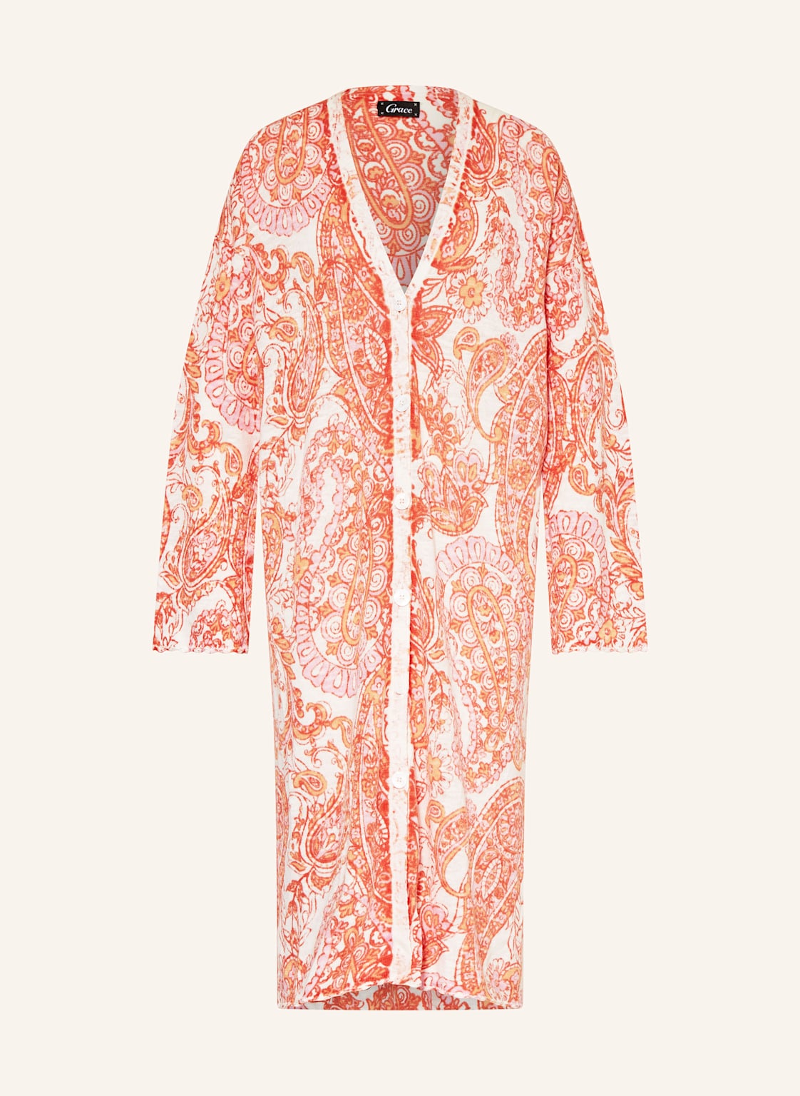 Grace Strickjacke Mit Leinen rosa Grace Strickjacke Mit Leinen rosa von grace