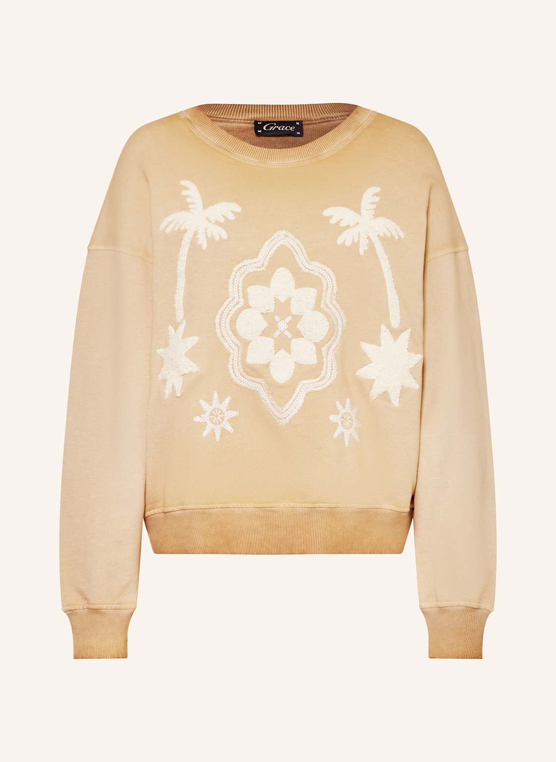 Grace Sweatshirt beige Grace Sweatshirt beige von grace