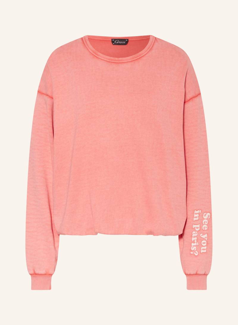 Grace Sweatshirt orange von grace