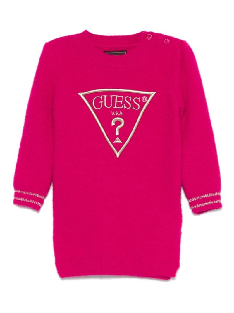 guess kids brushed dress set - Pink von guess kids