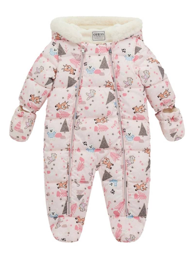 guess kids graphic-print pajamas - Pink von guess kids