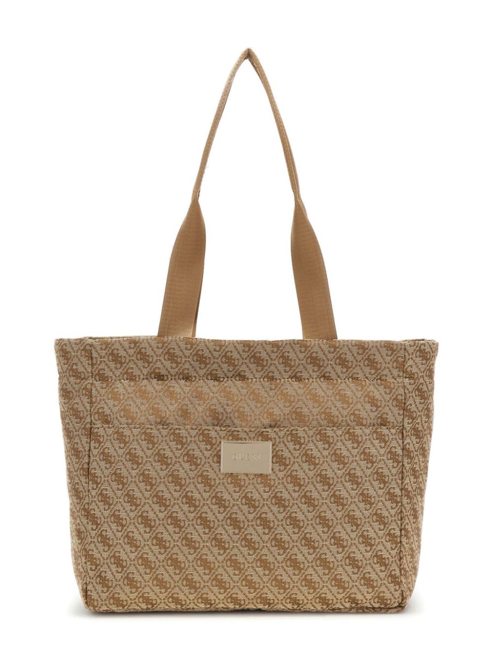 guess kids monogram-jacquard changing bag - Neutrals von guess kids