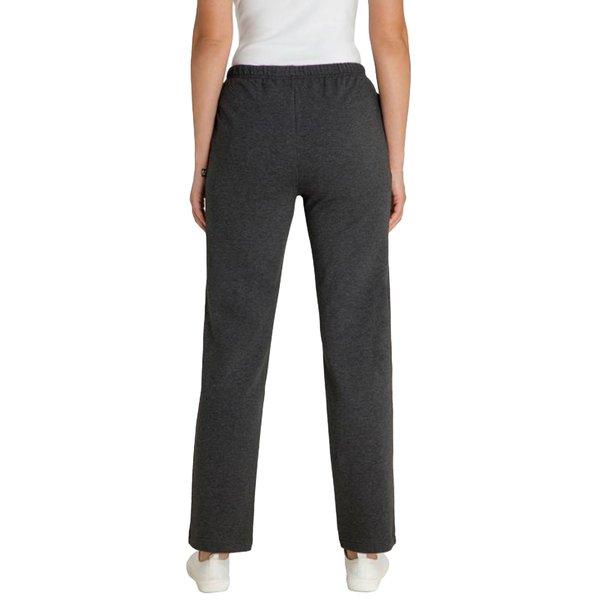 Basic - Freizeit Jogginghose Damen Grau L von hajo