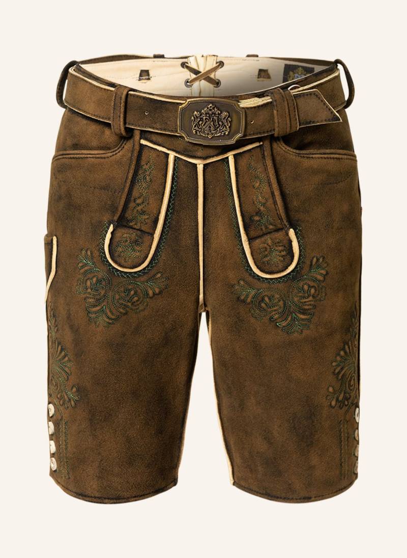 Hammerschmid Trachten-Lederhose Lerch braun von hammerschmid