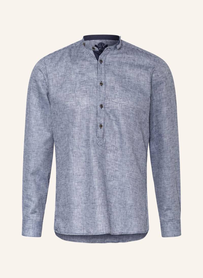 Hammerschmid Trachtenhemd Slim Fit blau von hammerschmid