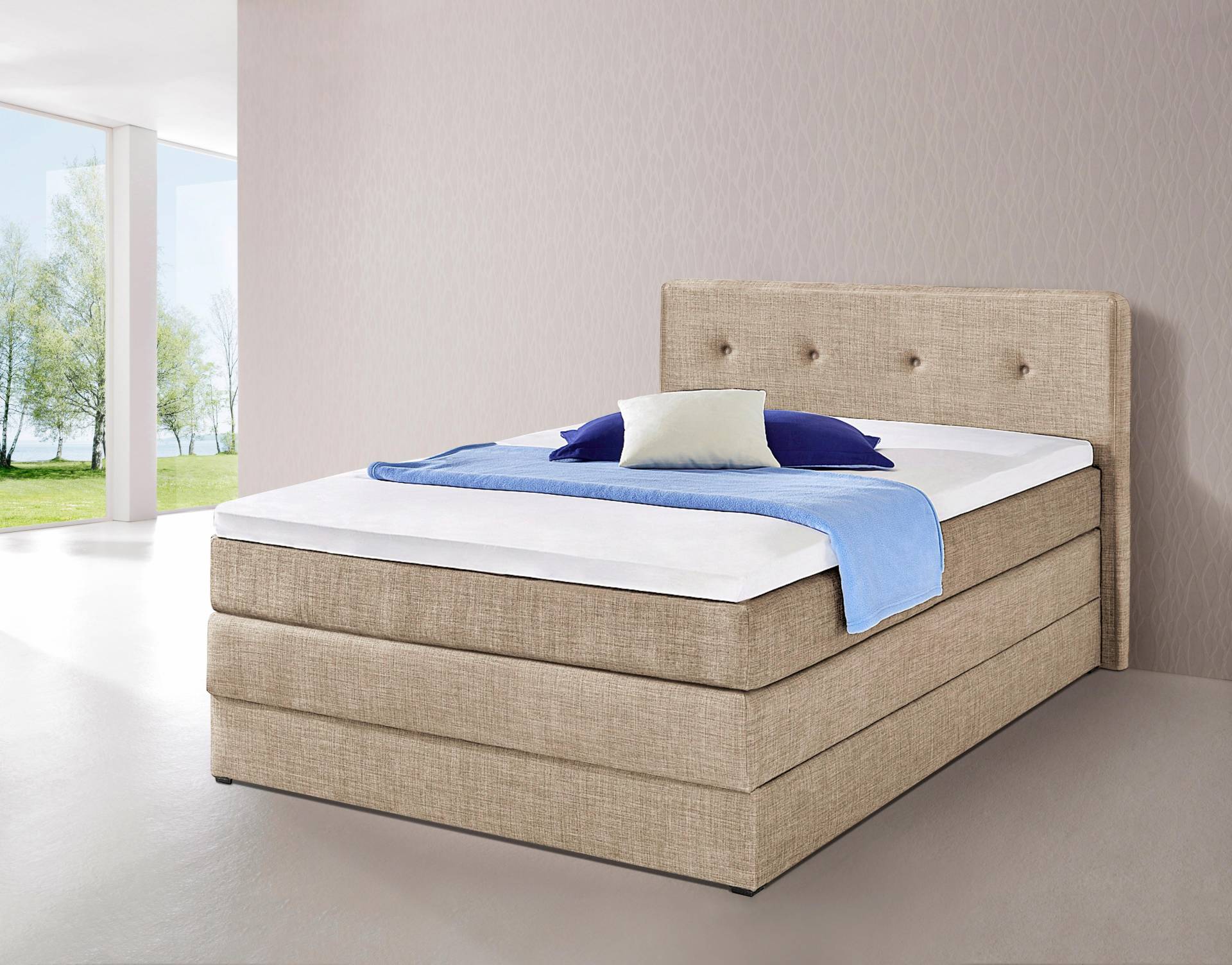 hapo Boxspringbett, mit Bettkasten von hapo