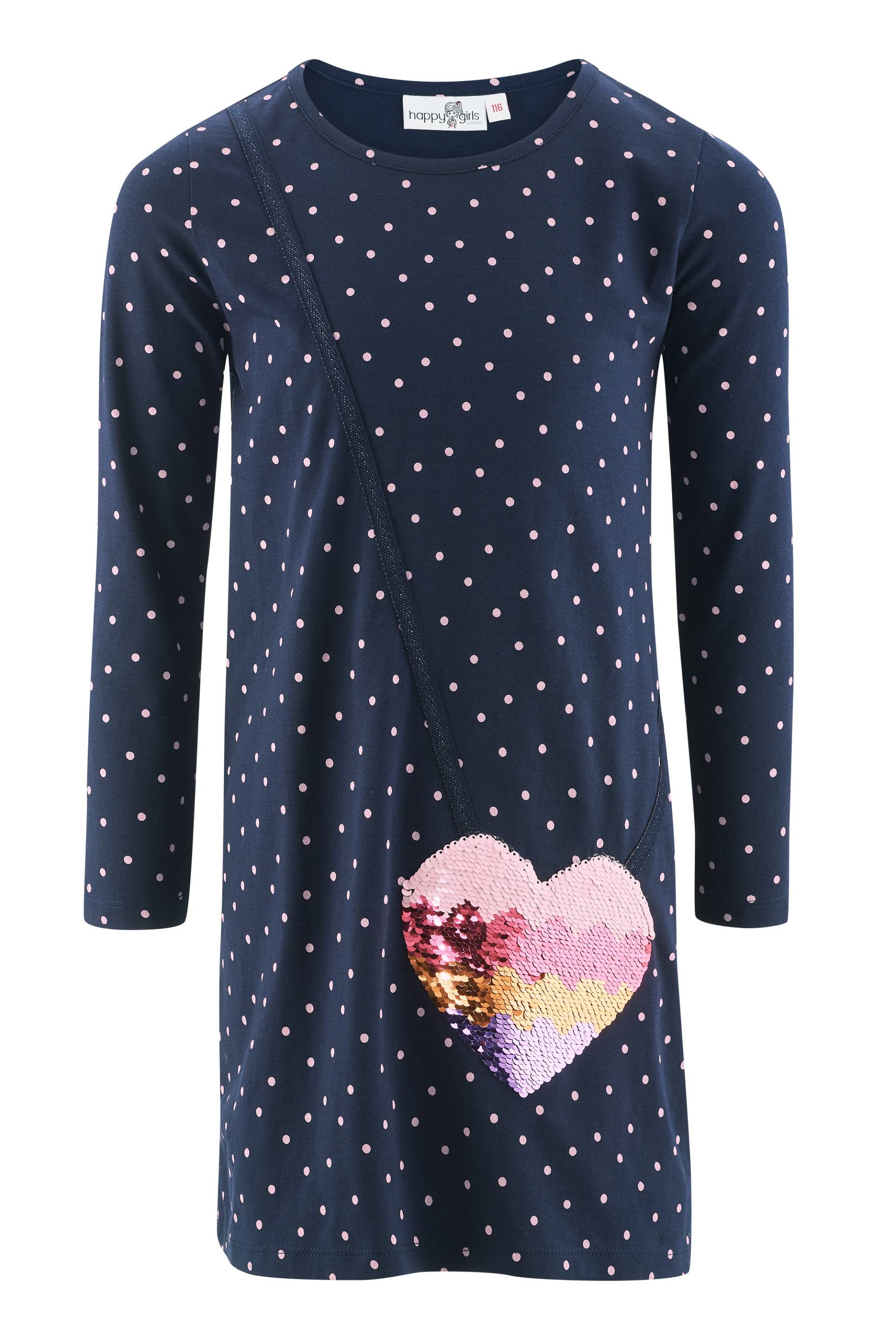 happy girls Jerseykleid, mit Pailletten Applikation happy girls Jerseykleid, mit Pailletten Applikation von happy girls