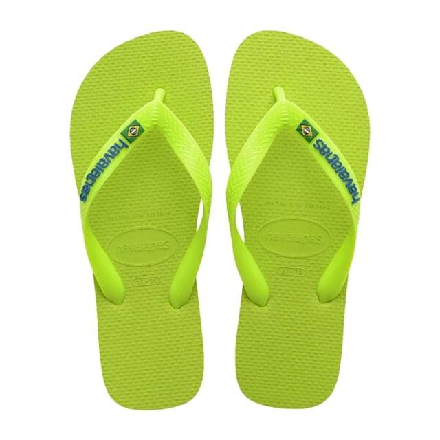 Havaianas - Brasil Logo Neon, für Herren, Grün, Größe 43-44 von Havaianas