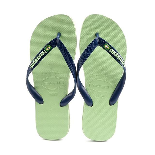 Havaianas - Hav. Brasil Logo, für Herren, Aquamarine, Größe 43-44 von Havaianas