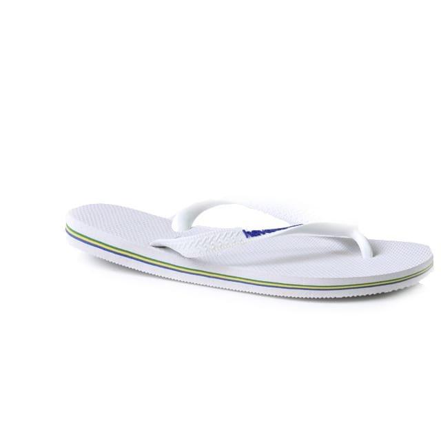 Havaianas - Brasil logo-43-44, für Damen, Weiss, Größe 43-44 von Havaianas