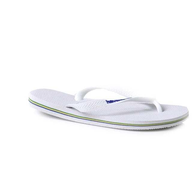 Havaianas - Brasil logo-45-46, für Damen, Weiss, Größe 45-46 von Havaianas