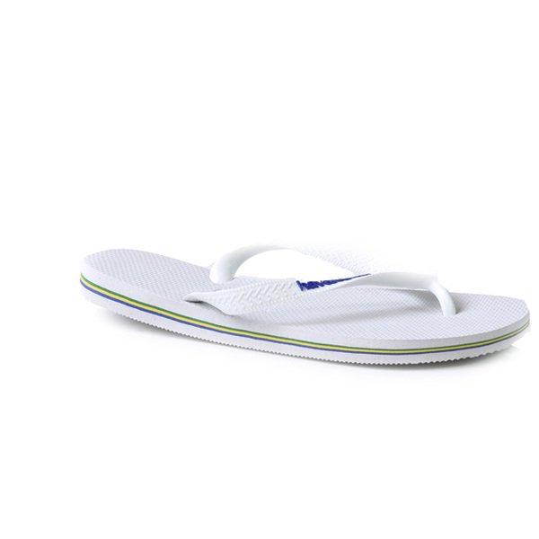 Brasil Logo-47-48 Damen Weiss 47-48 von havaianas