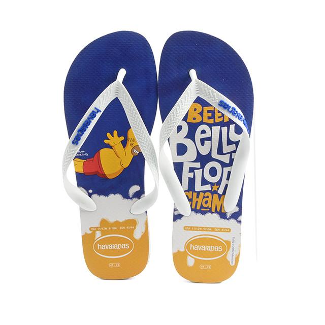 Havaianas - Simpsons, für Herren, Weiss, Größe 41-42 von Havaianas