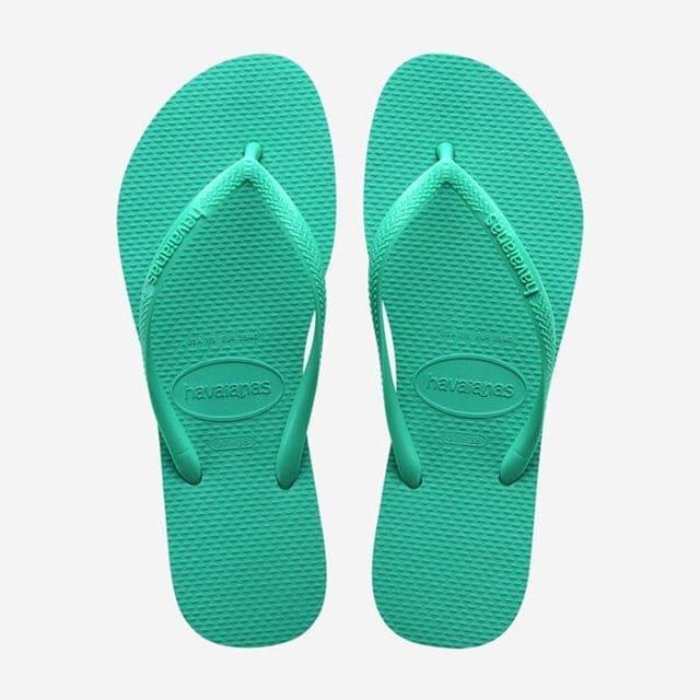 Havaianas - Slim-41-42, für Damen, Grün, Größe 41-42 von Havaianas