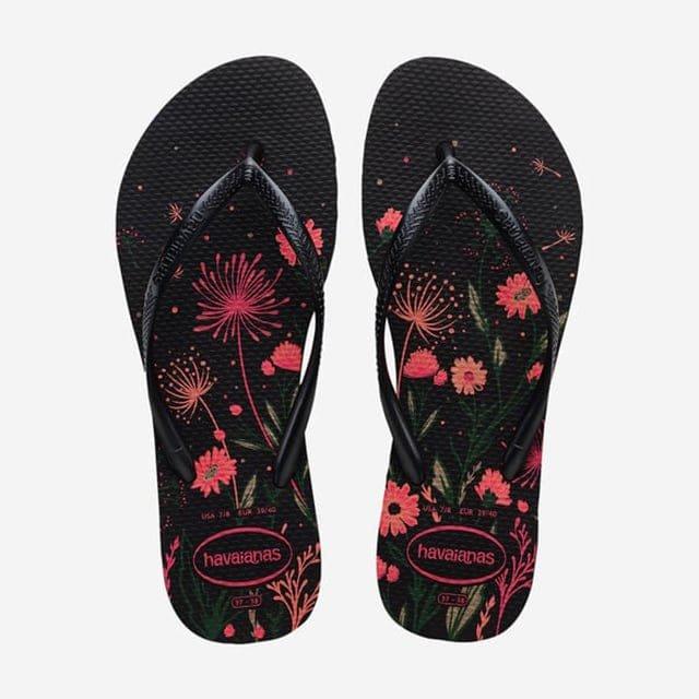 Havaianas - Slim Organic-33-34, für Damen, Schwarz, Größe 33/34 von Havaianas