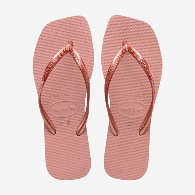 Slim Square-35-36 Damen Rosa 35-36 von havaianas