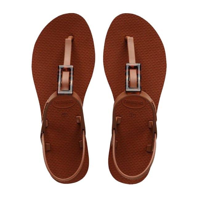 Havaianas - You Paraty Buckle Turtle, für Damen, Bordeaux, Größe 41 von Havaianas