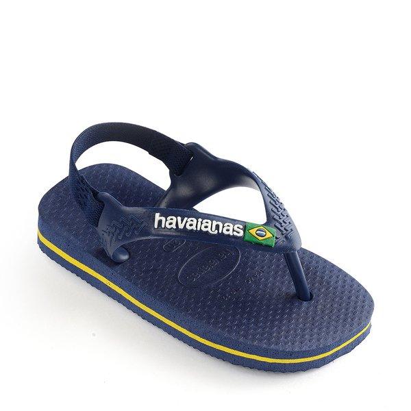 Havaianas - Flip-Flops, 23/24, Blau Bedruckt von Havaianas