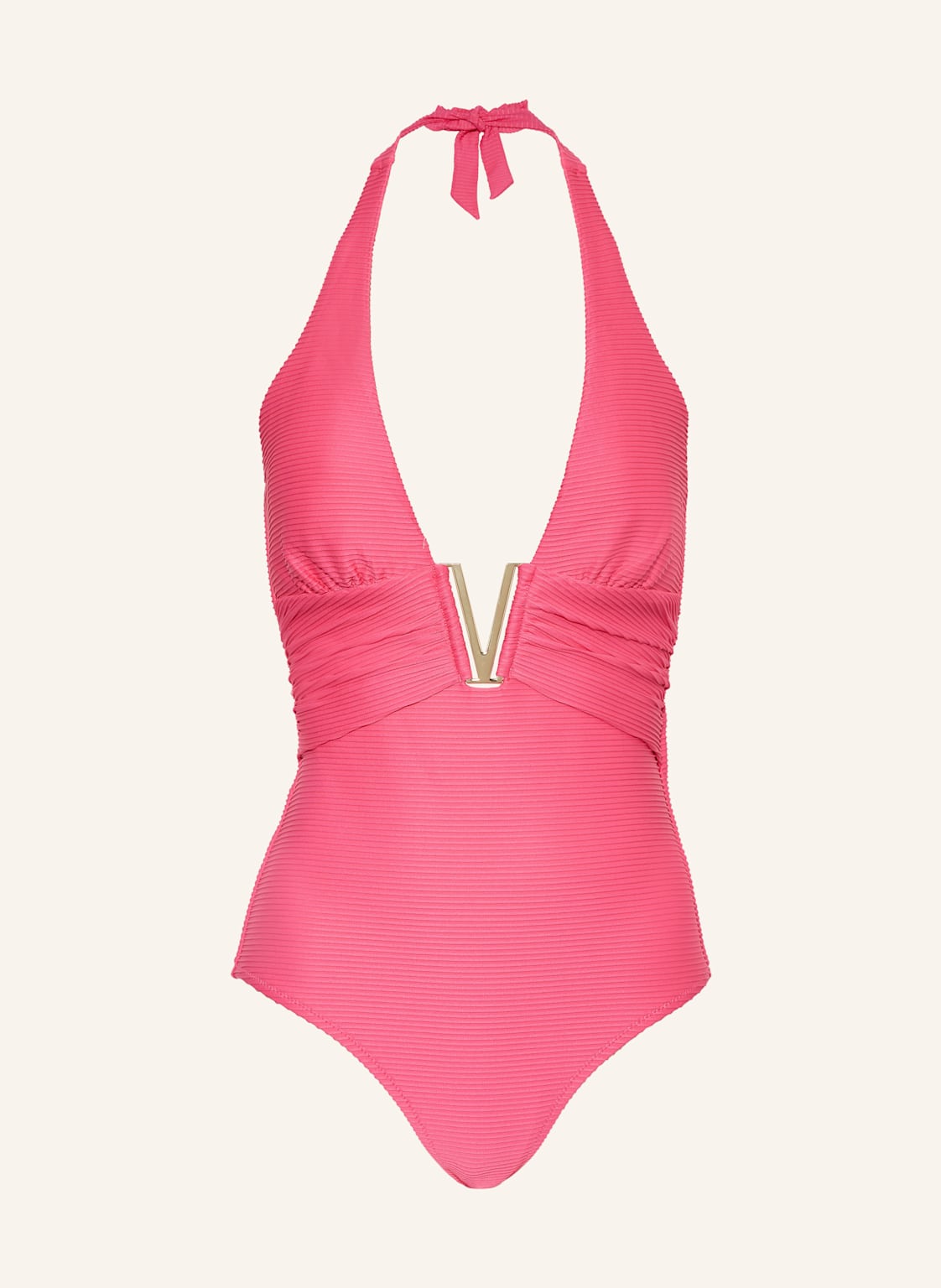 Heidi Klein Neckholder-Badeanzug Tulum pink Heidi Klein Neckholder-Badeanzug Tulum pink von heidi klein