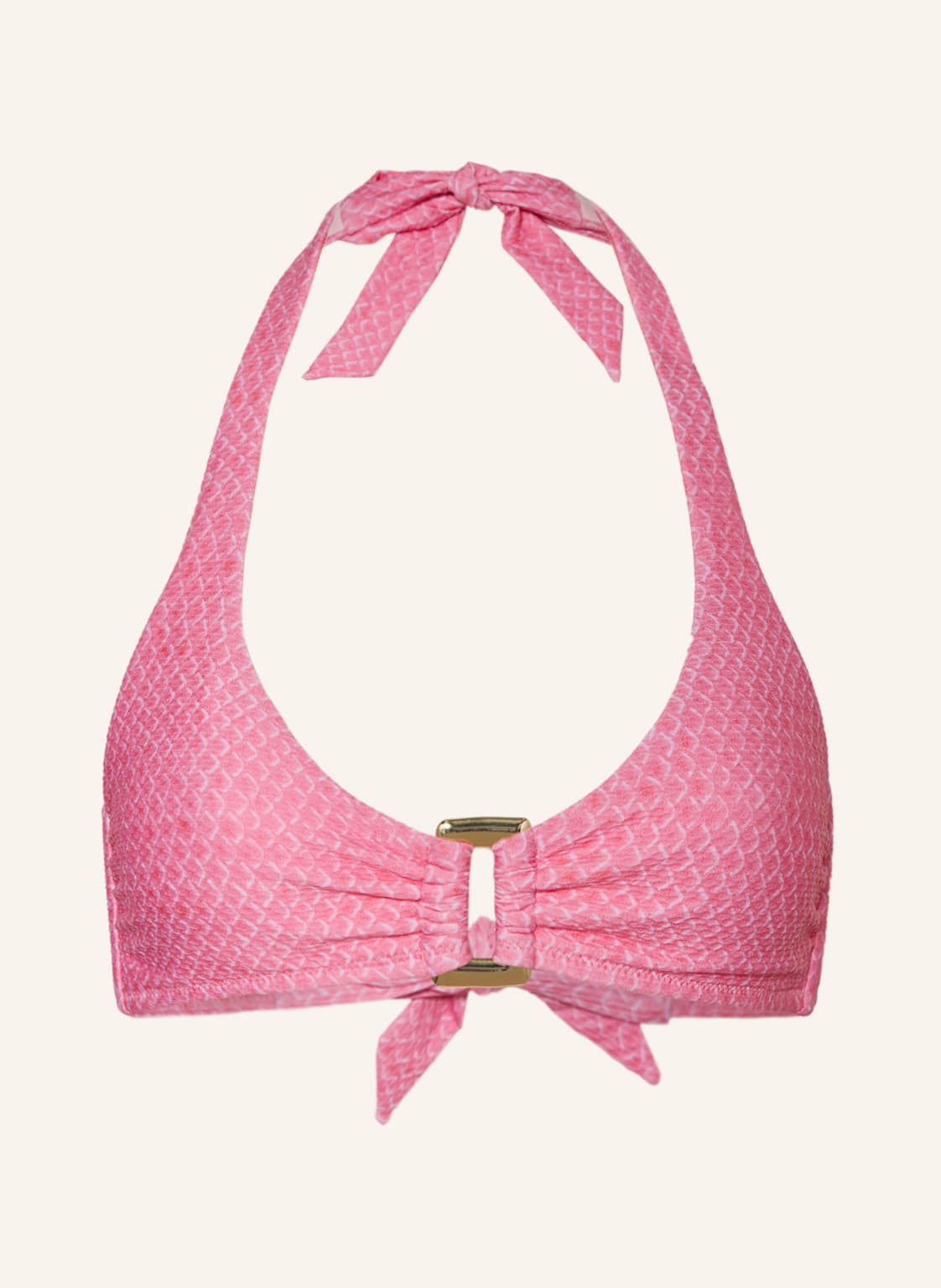 Heidi Klein Neckholder-Bikini-Top Guana Island pink Heidi Klein Neckholder-Bikini-Top Guana Island pink von heidi klein