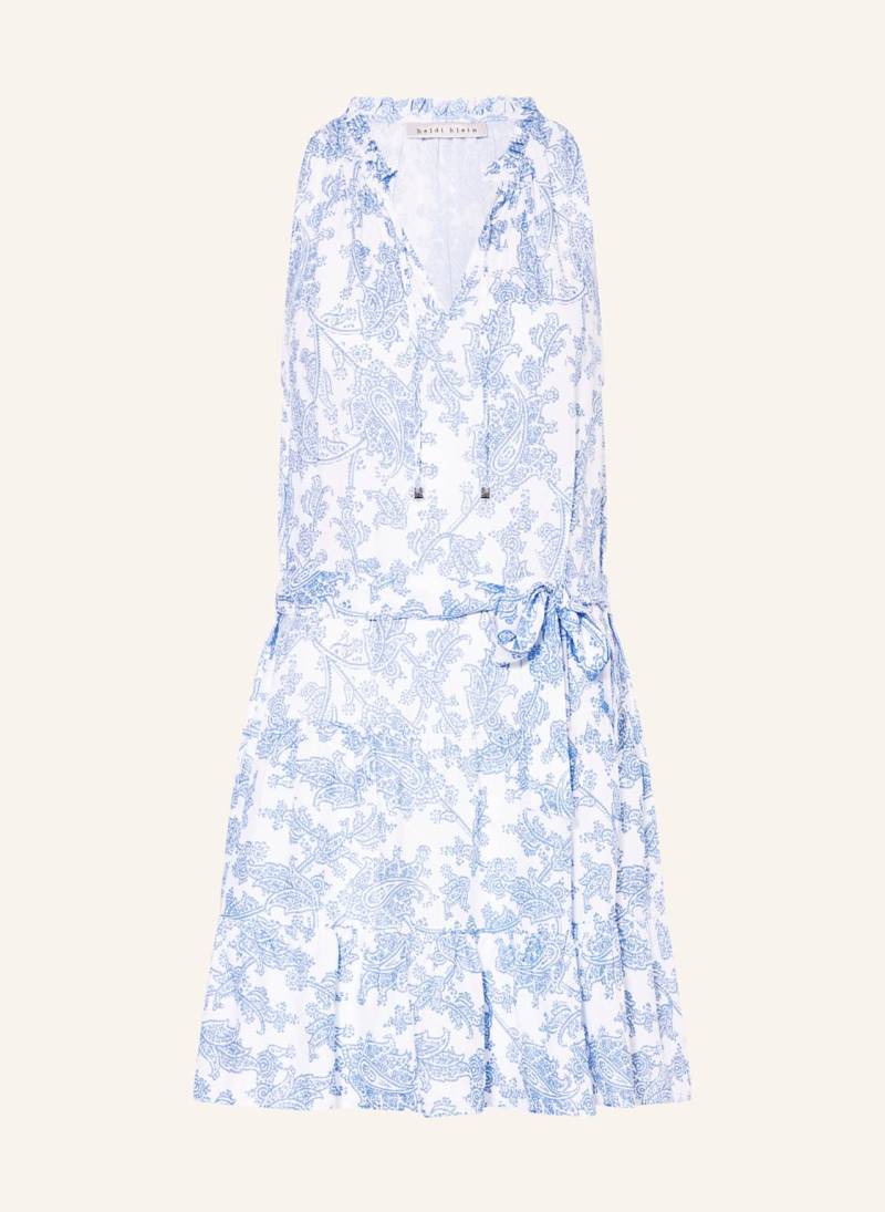 Heidi Klein Strandkleid Playa Paraiso Mit Rüschen blau von heidi klein