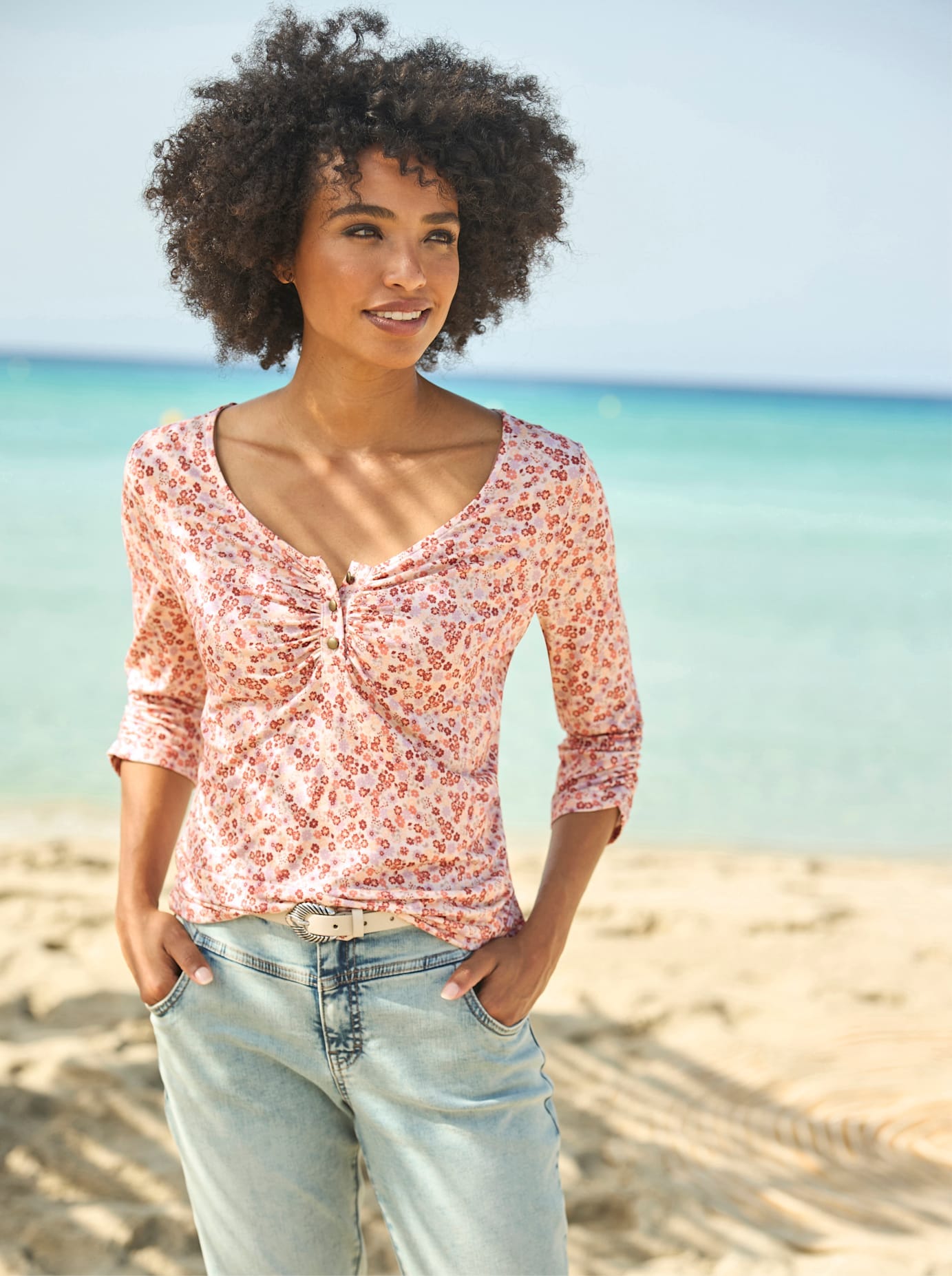 heine 3/4-Arm-Shirt »Druck-Shirt« heine 3/4-Arm-Shirt »Druck-Shirt« von heine
