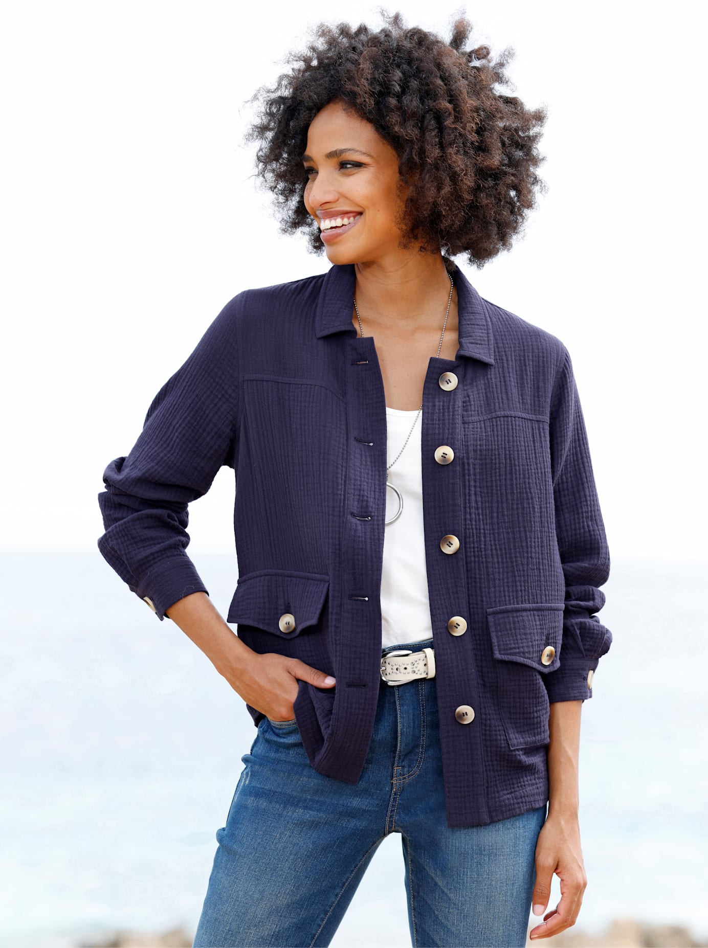 heine Blusenjacke heine Blusenjacke von heine
