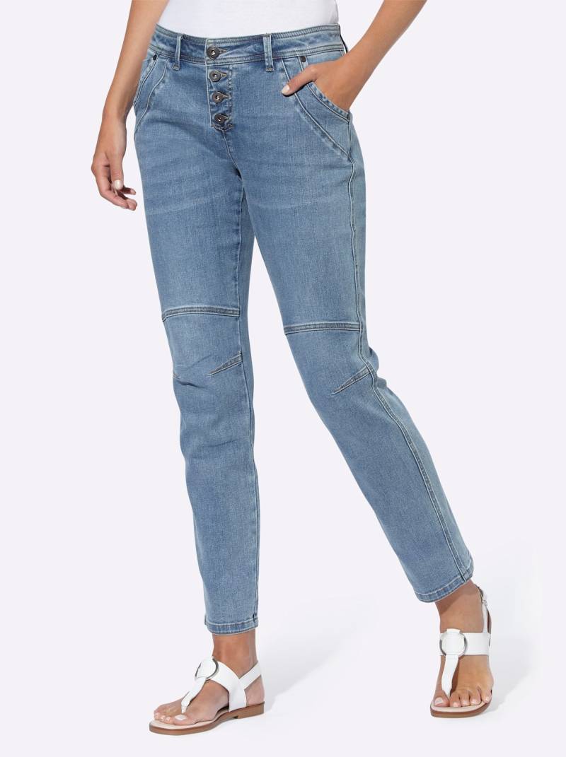 heine Boyfriend-Jeans, (1 tlg.) von heine