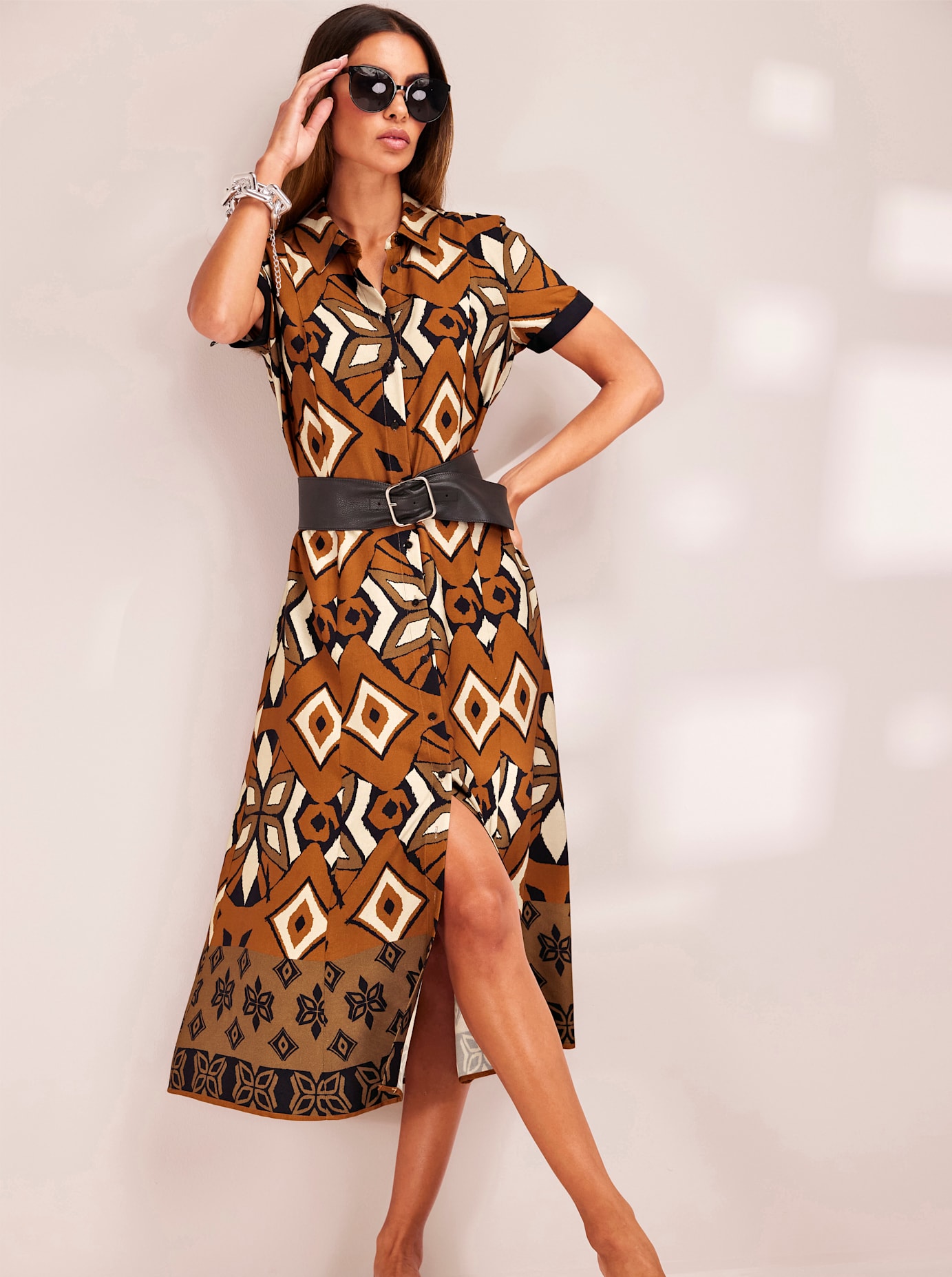 heine Hemdblusenkleid »Druck-Kleid« heine Hemdblusenkleid »Druck-Kleid« von heine