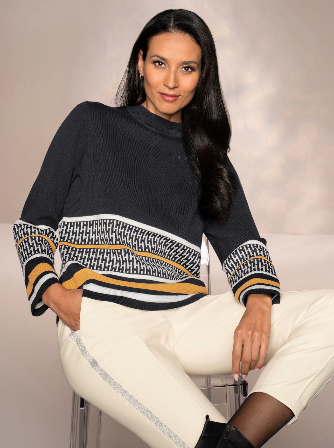 heine Jacquardpullover »Jacquard-Pullover« heine Jacquardpullover »Jacquard-Pullover« von heine