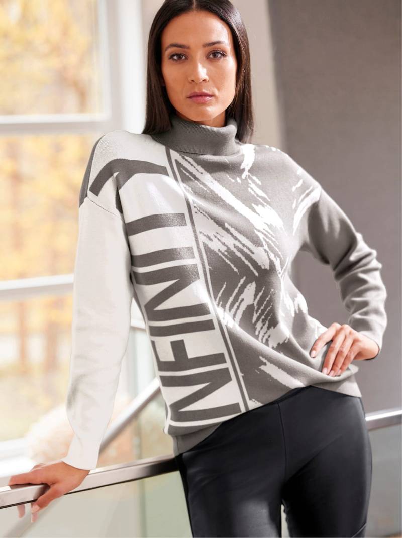 heine Jacquardpullover »Rollkragenpullover« von heine