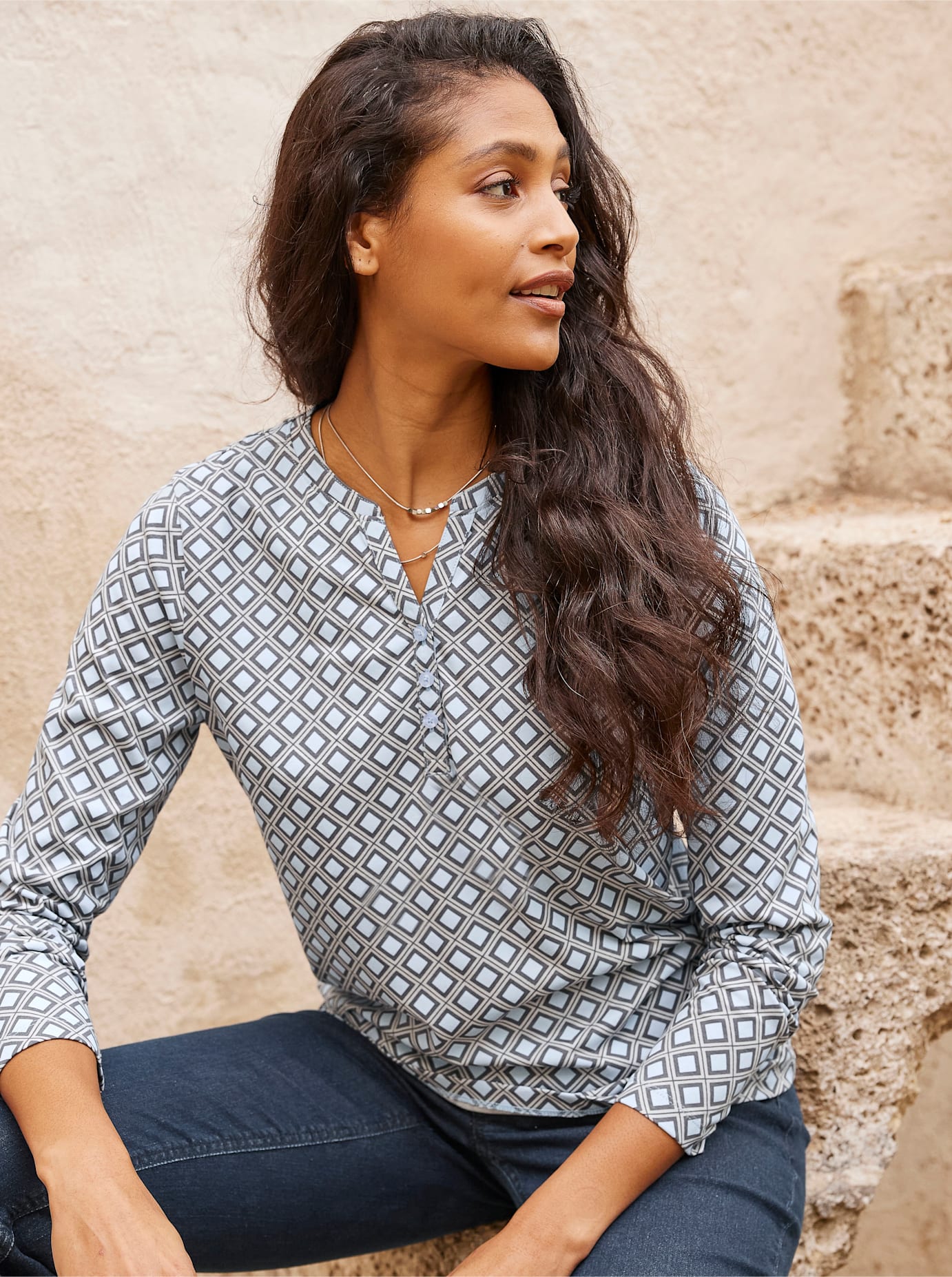 heine Langarmshirt »Druck-Shirt« heine Langarmshirt »Druck-Shirt« von heine