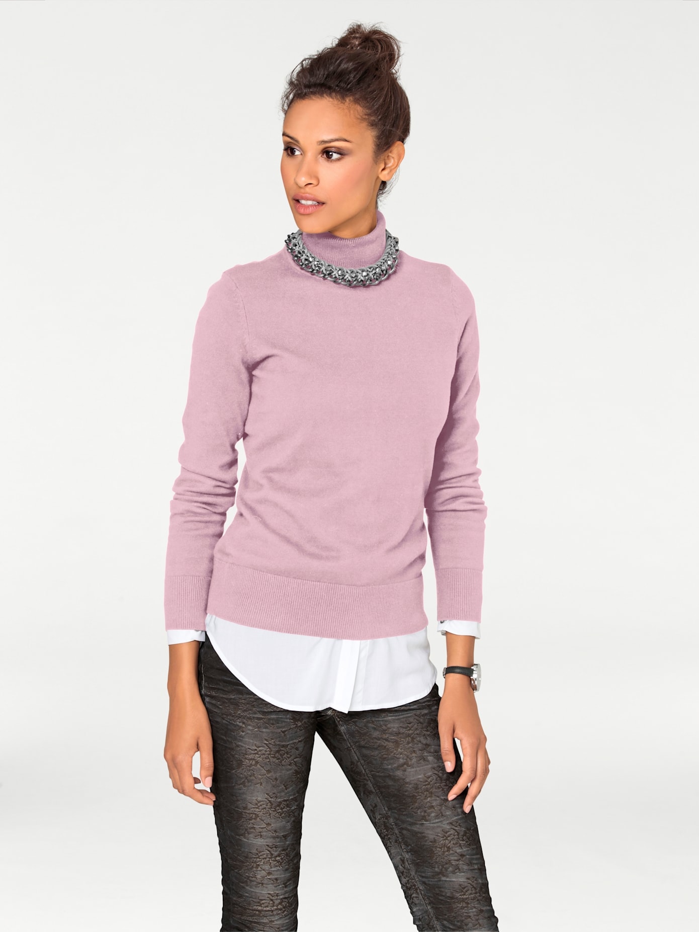 LINEA TESINI by heine Rollkragenpullover »Rollkragen-Pullover« von LINEA TESINI by heine