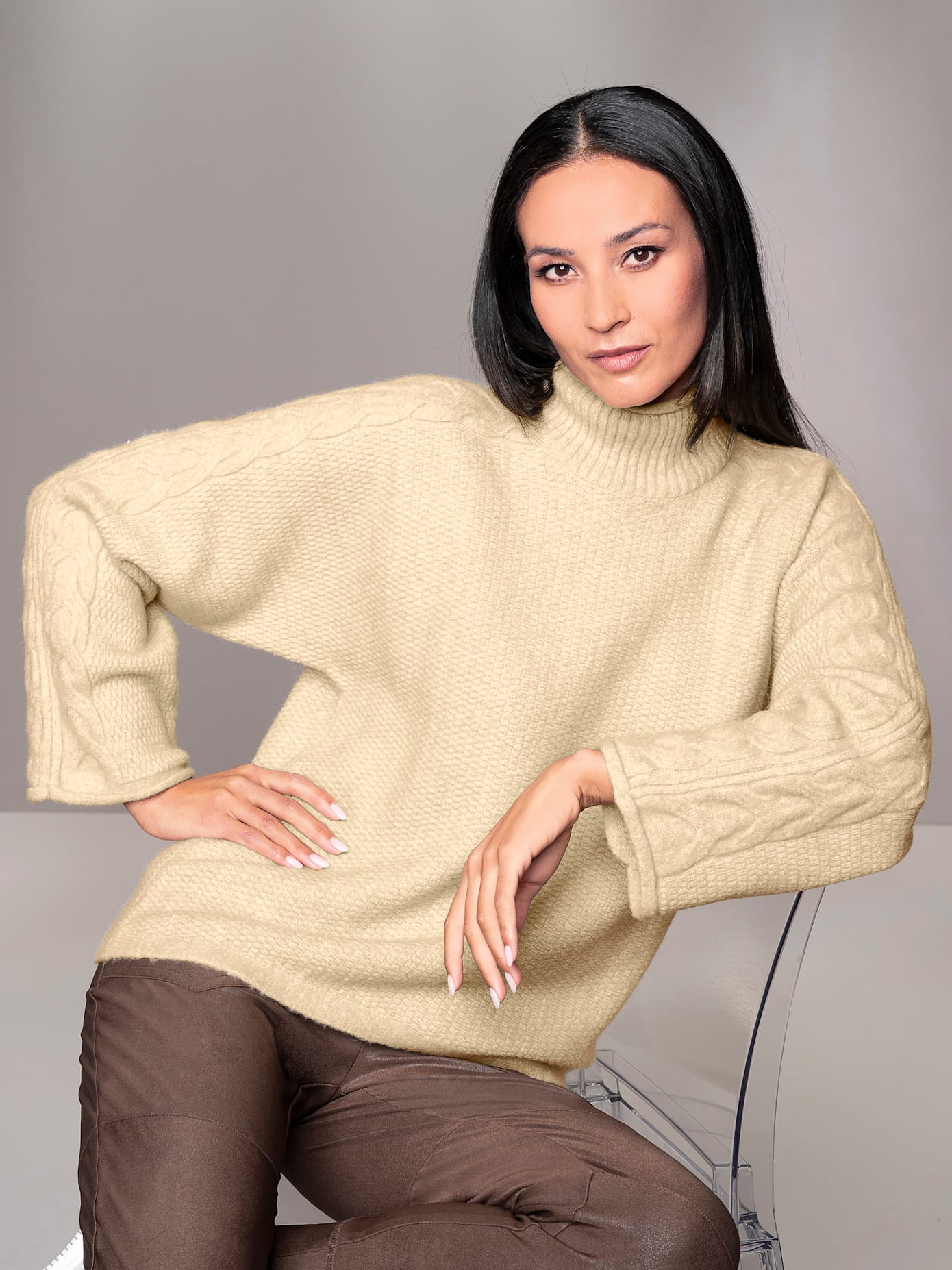 heine Rollkragenpullover »Rollkragen-Pullover« von heine