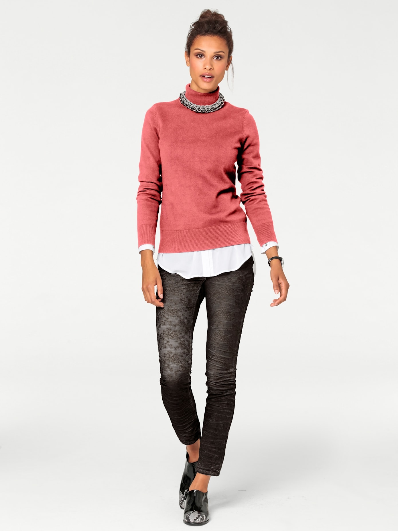 LINEA TESINI by heine Rollkragenpullover »Rollkragen-Pullover« von LINEA TESINI by heine