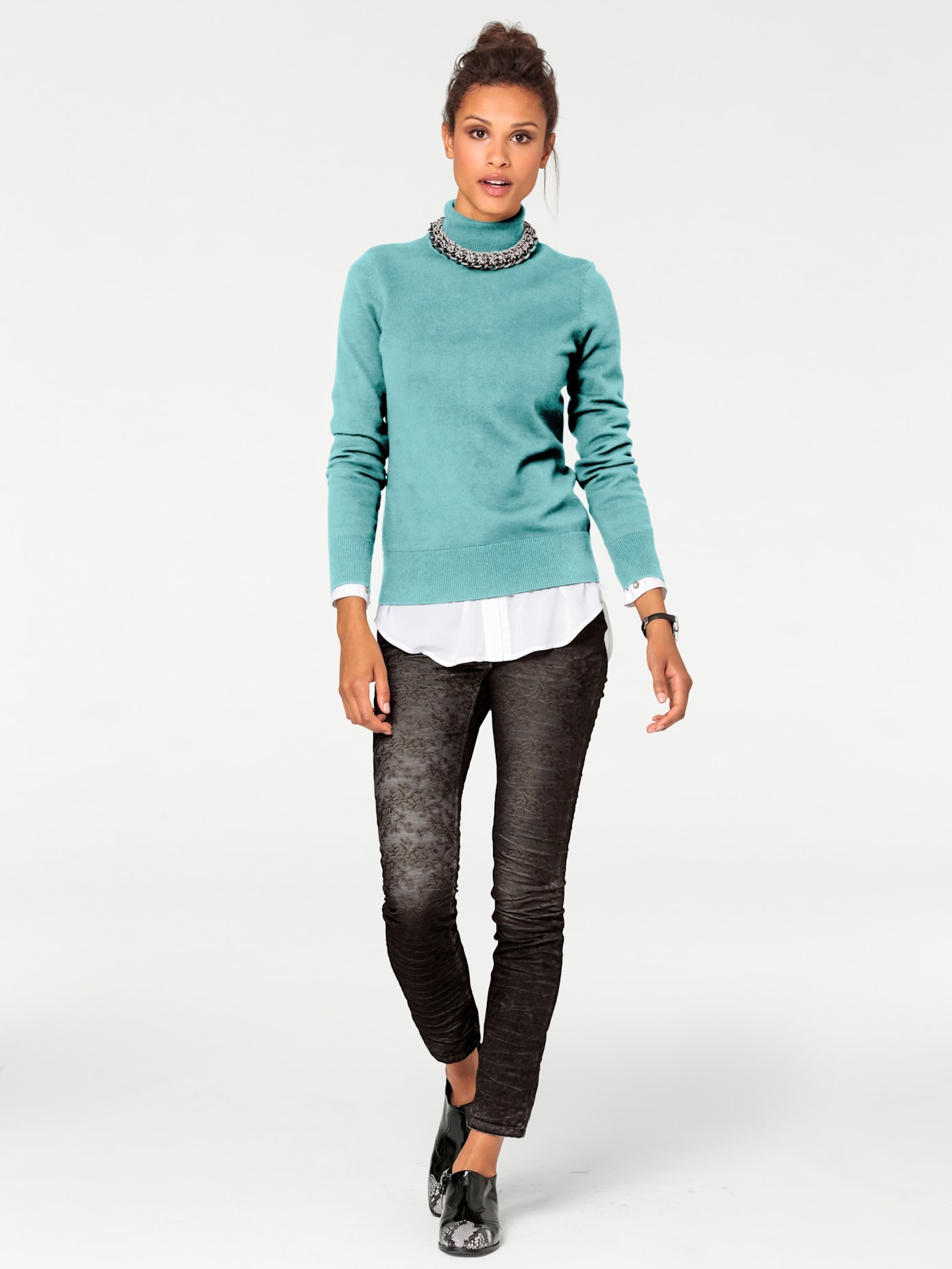 heine Rollkragenpullover »Rollkragen-Pullover« von heine