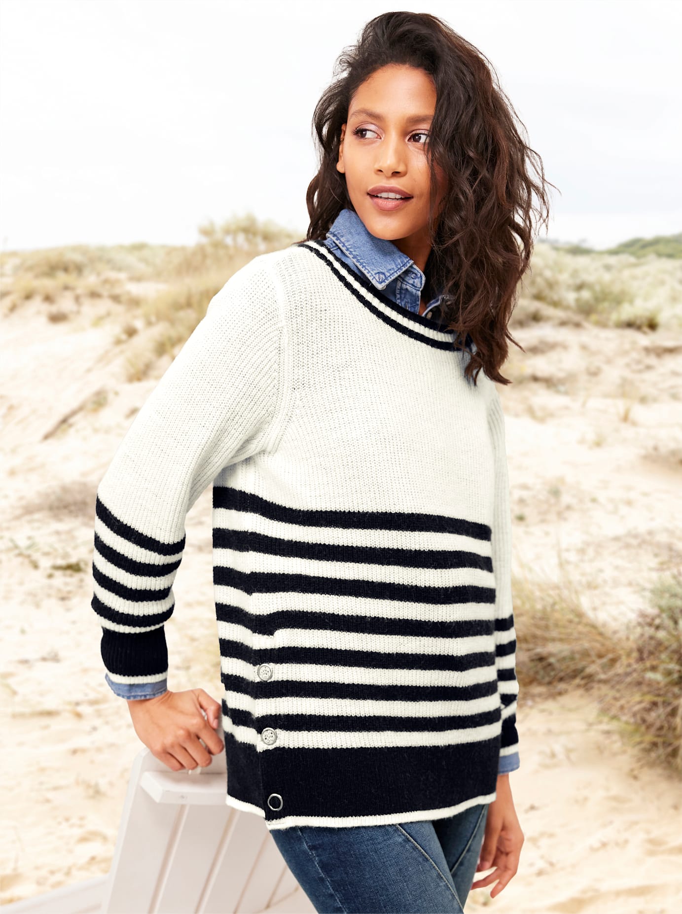 heine Rundhalspullover »Pullover« von heine