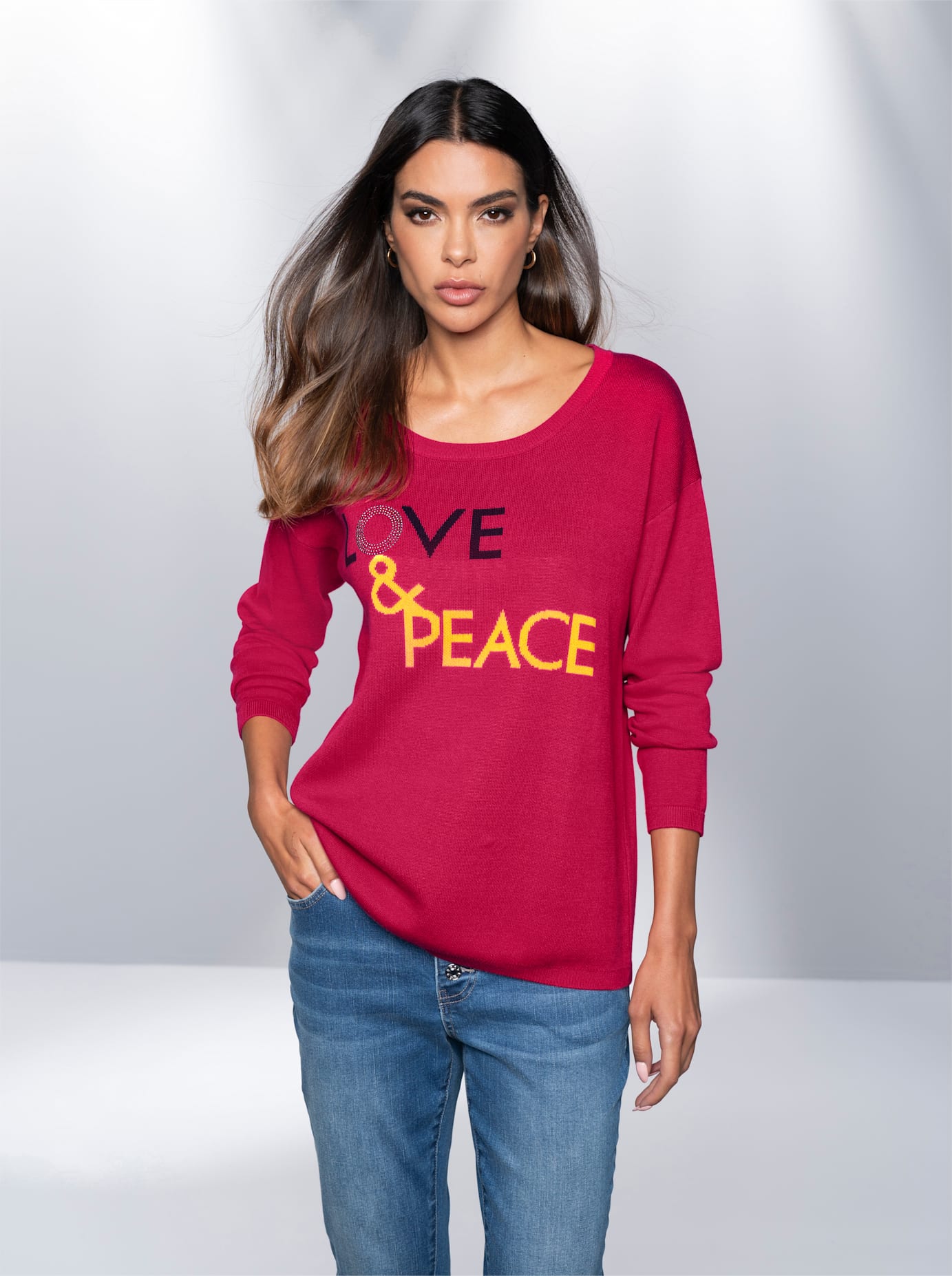 heine Rundhalspullover »Pullover« von heine