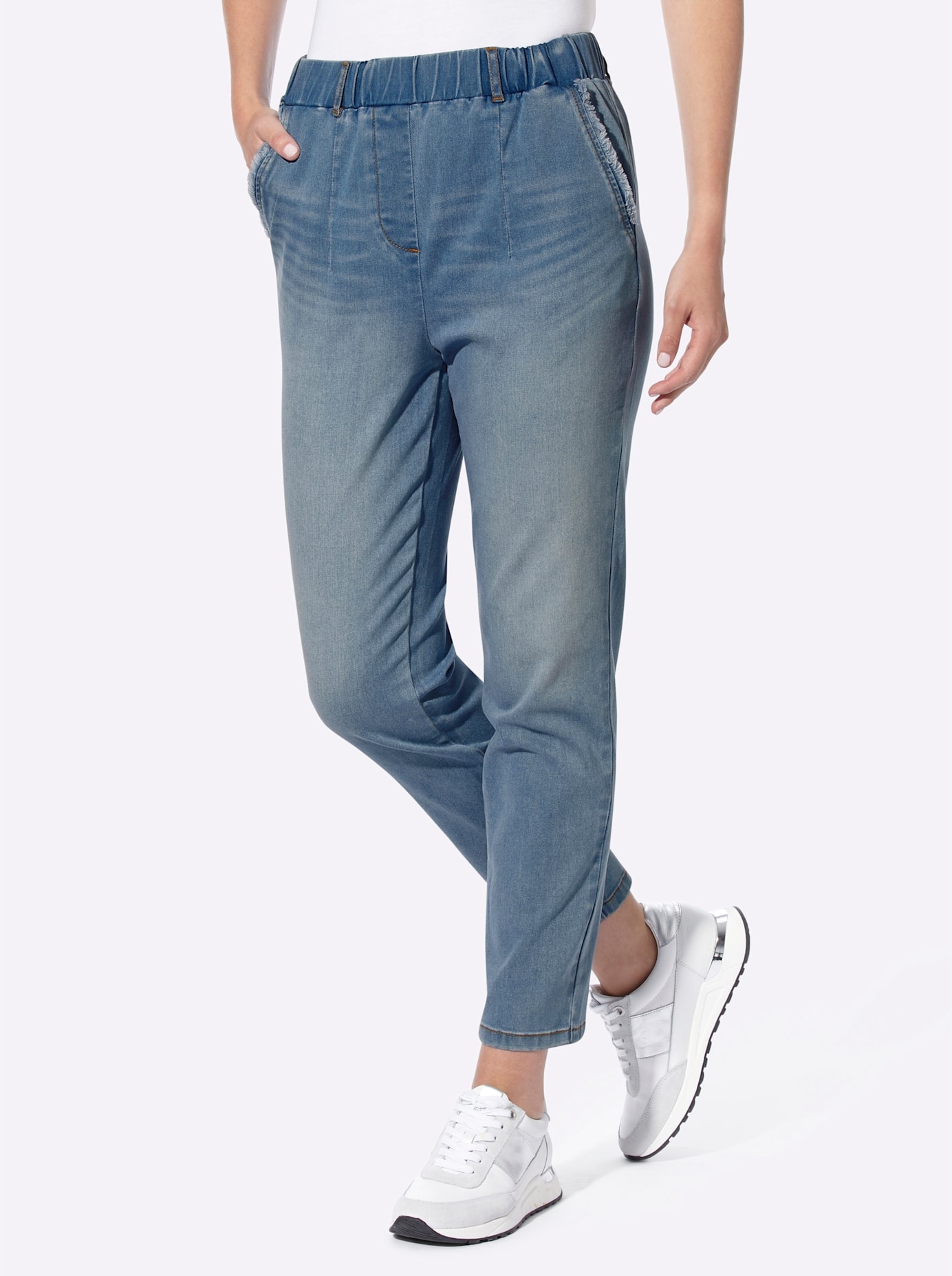 heine Schlupfjeans, (1 tlg.) von heine