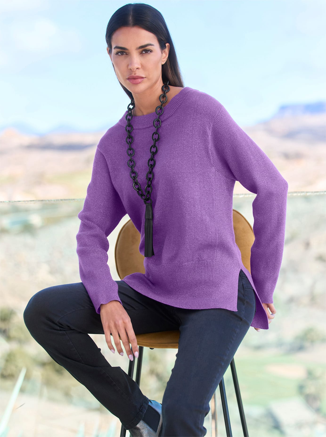 heine Strickpullover »Pullover« von heine