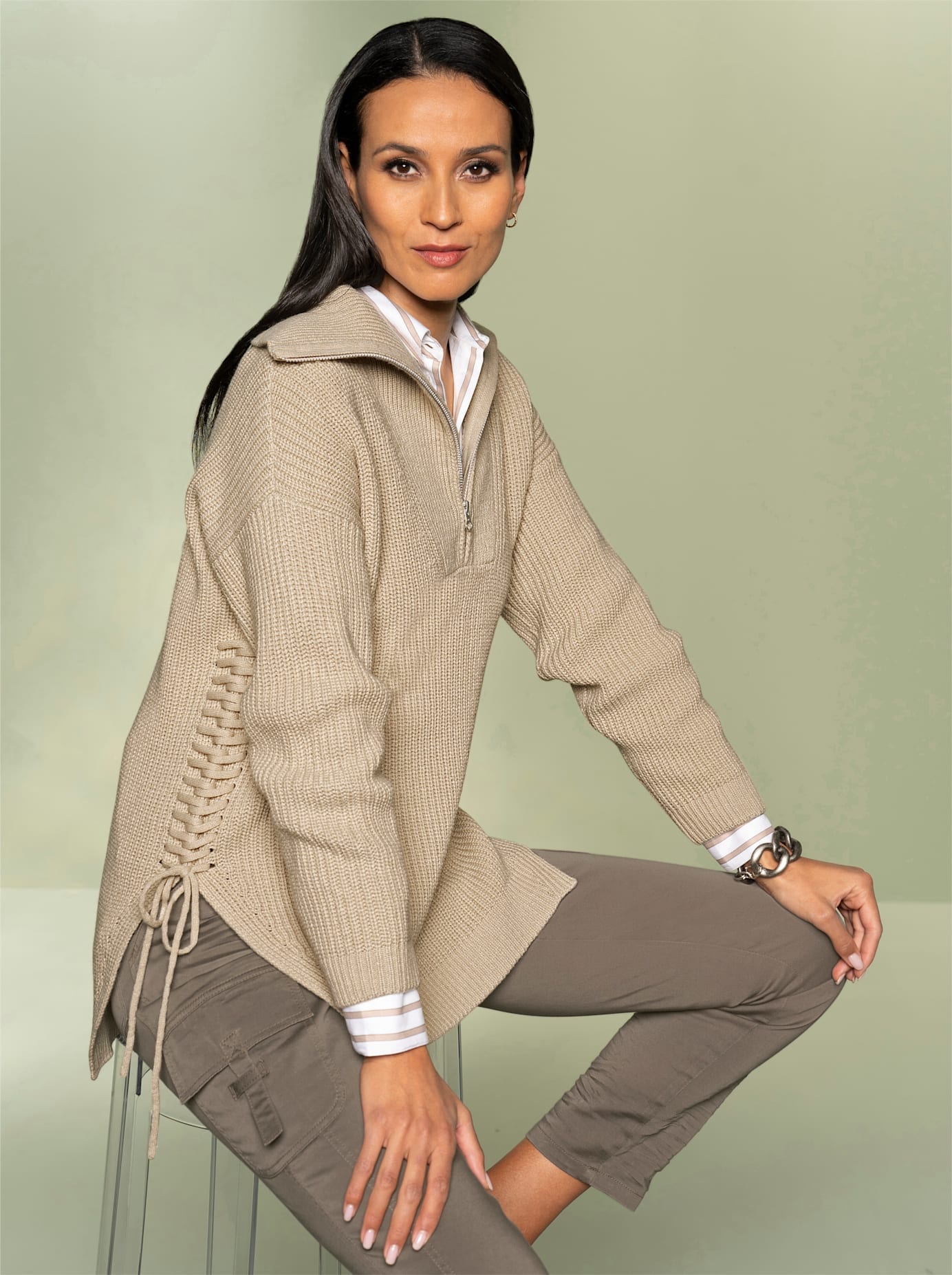 heine Strickpullover »Pullover« von heine