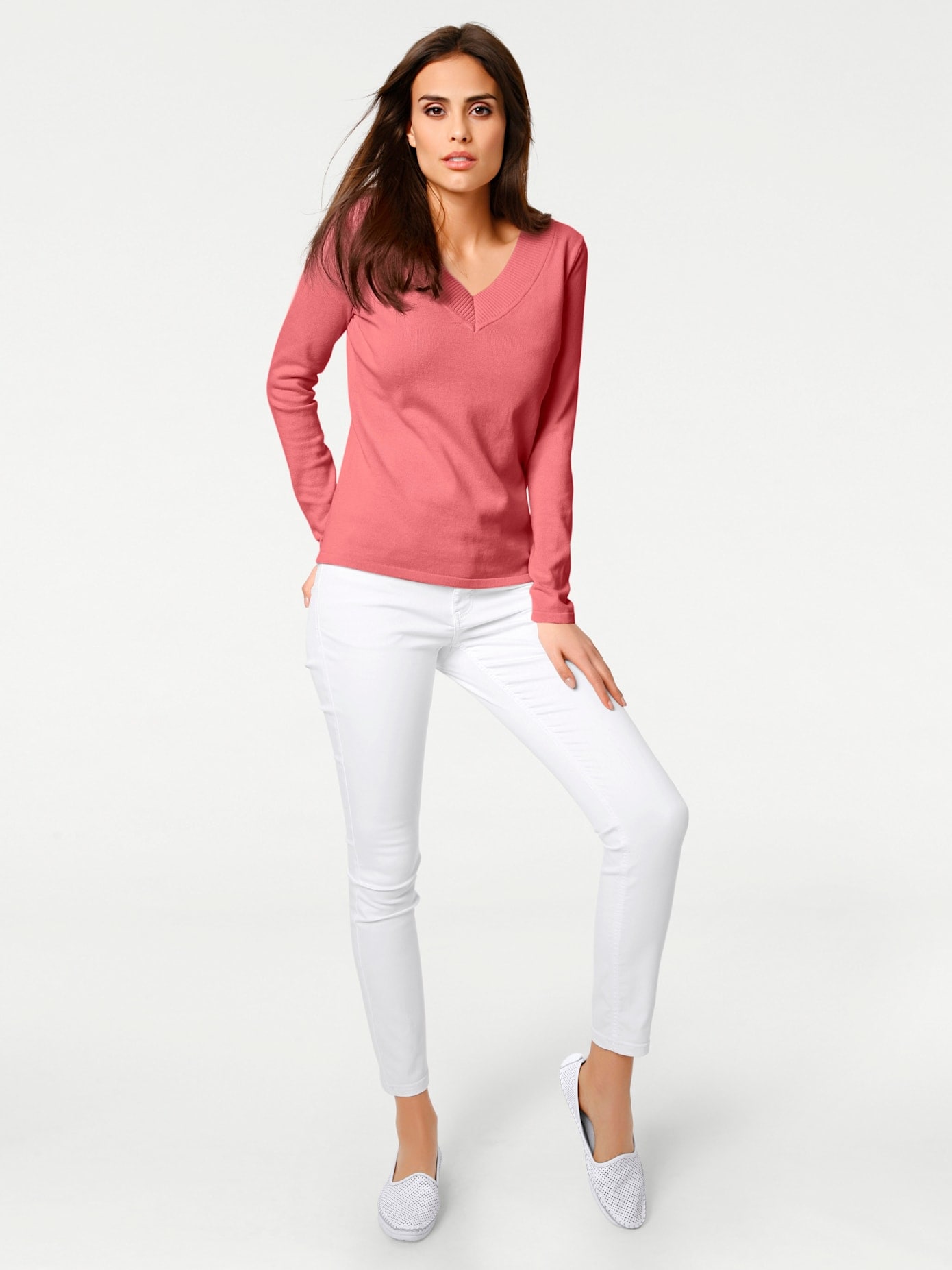 RICK CARDONA by heine Strickpullover »V-Pullover« von RICK CARDONA by heine