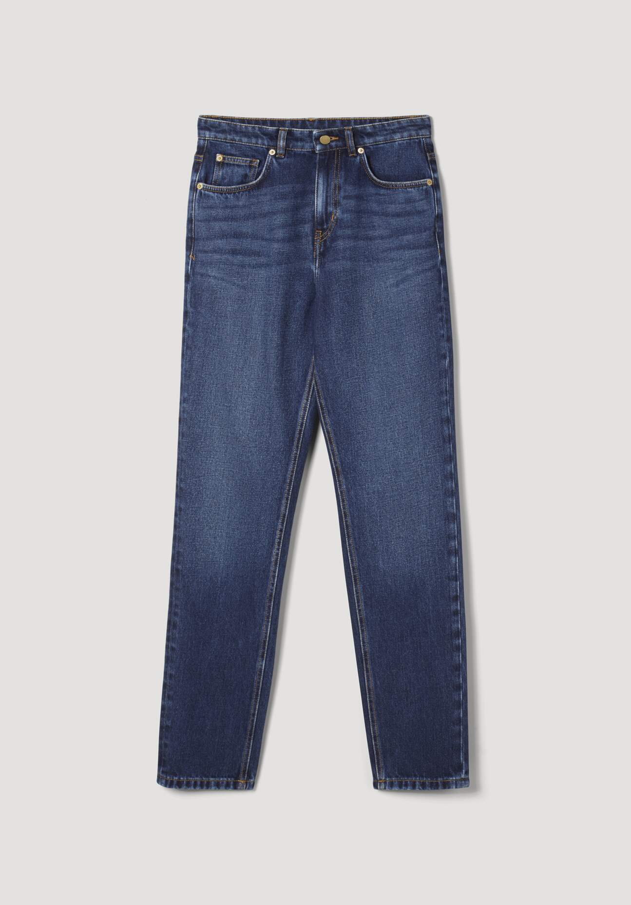 hessnatur Damen Jeans HANNA High Rise Mom aus Bio-Denim - blau Grösse26/30 hessnatur Damen Jeans HANNA High Rise Mom aus Bio-Denim - blau Grösse26/30 von hessnatur